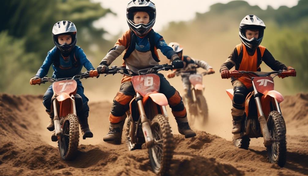 choosing dirt bikes for kids