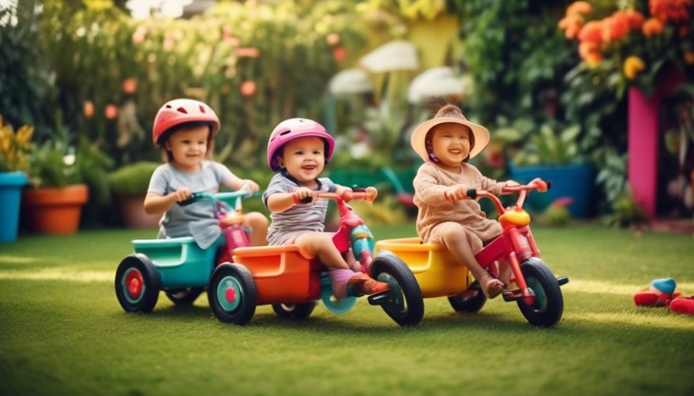 space saving stackable trikes for kids