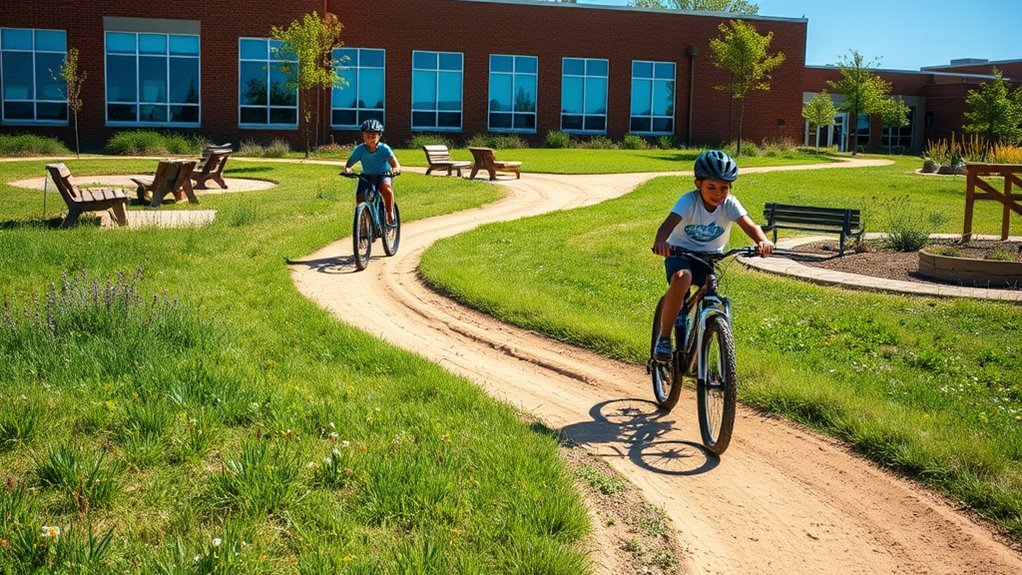 creating nature trails outdoors