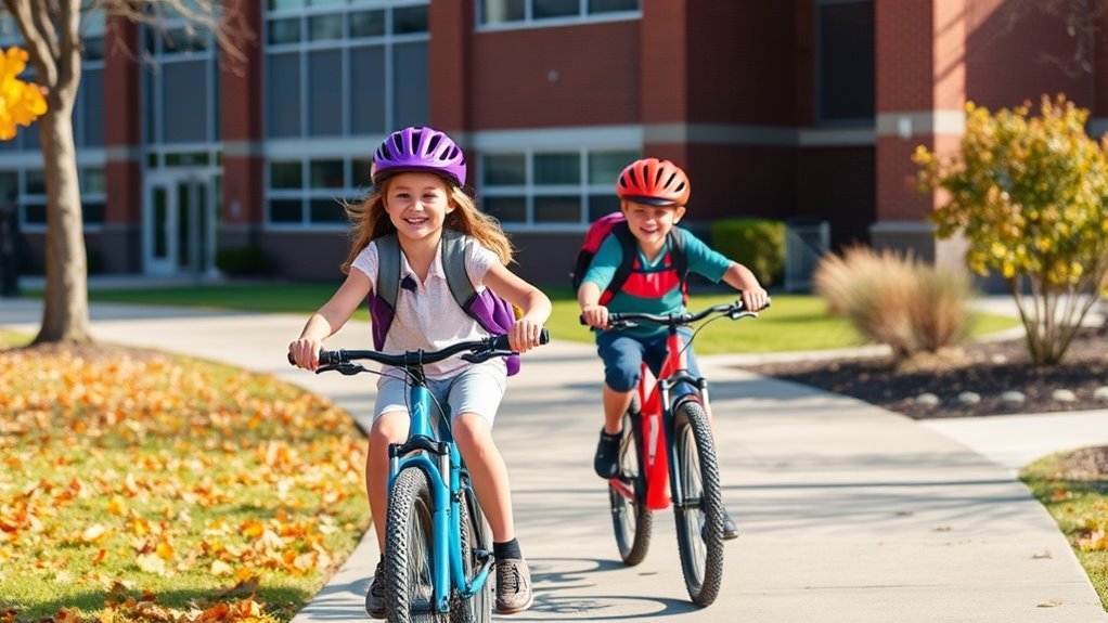 cycling boosts student confidence