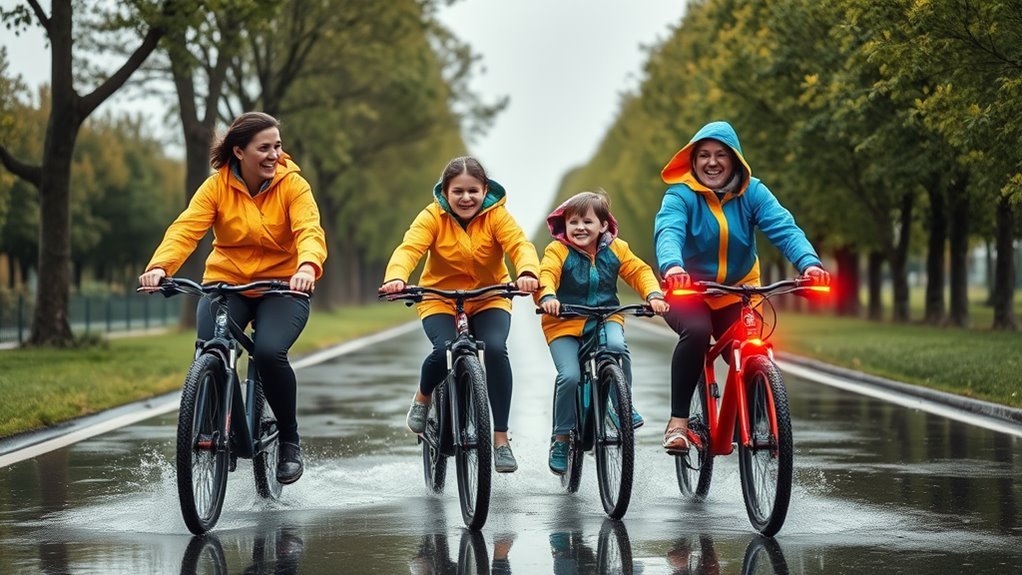 cycling in any weather