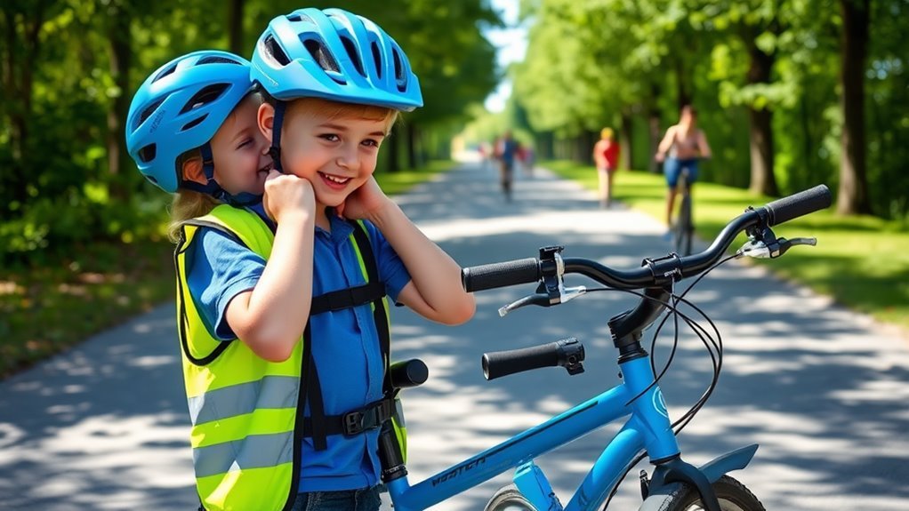 ensure proper safety gear