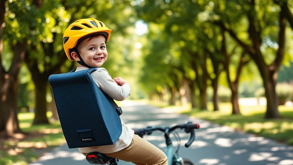 safe cycling with children