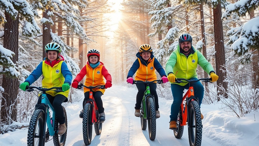 winter adventures unite families