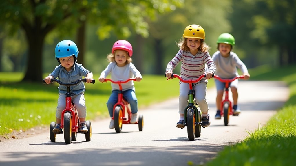 balance bike mastery stages