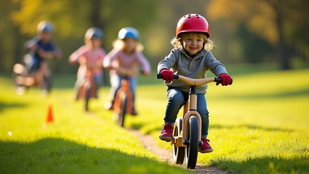 balance bikes enhance confidence