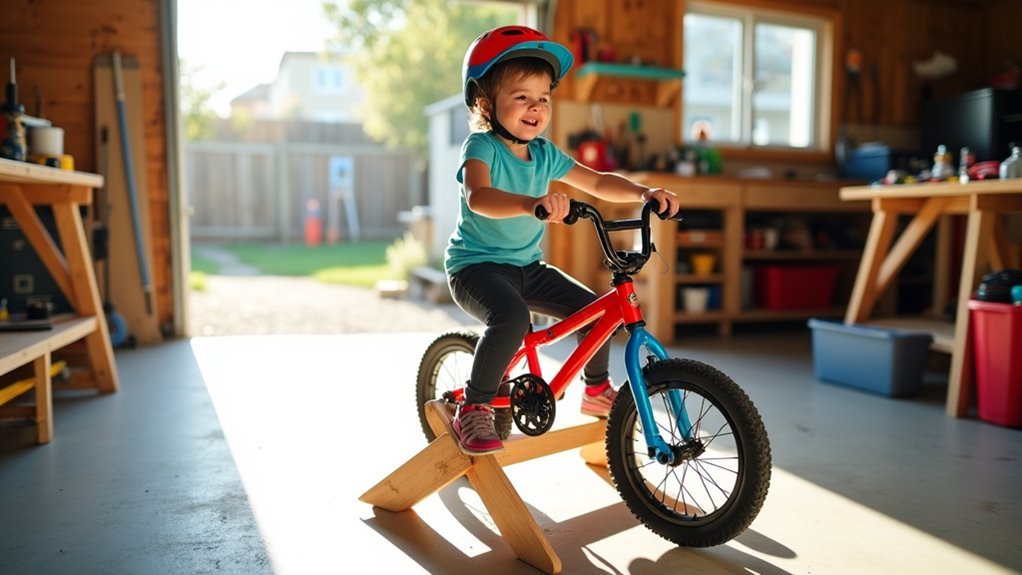 creative diy bike trainers