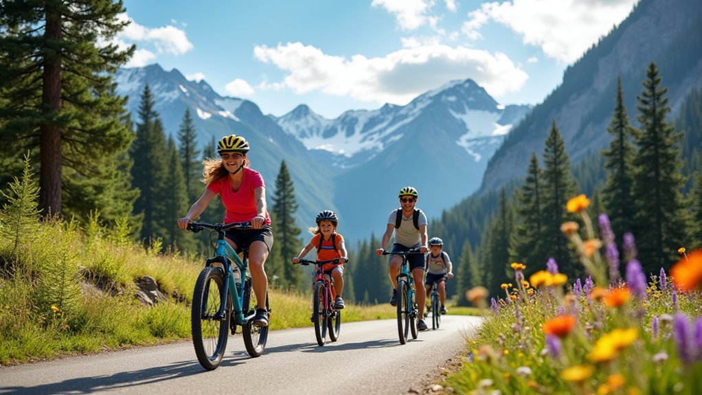 family friendly cycling adventures