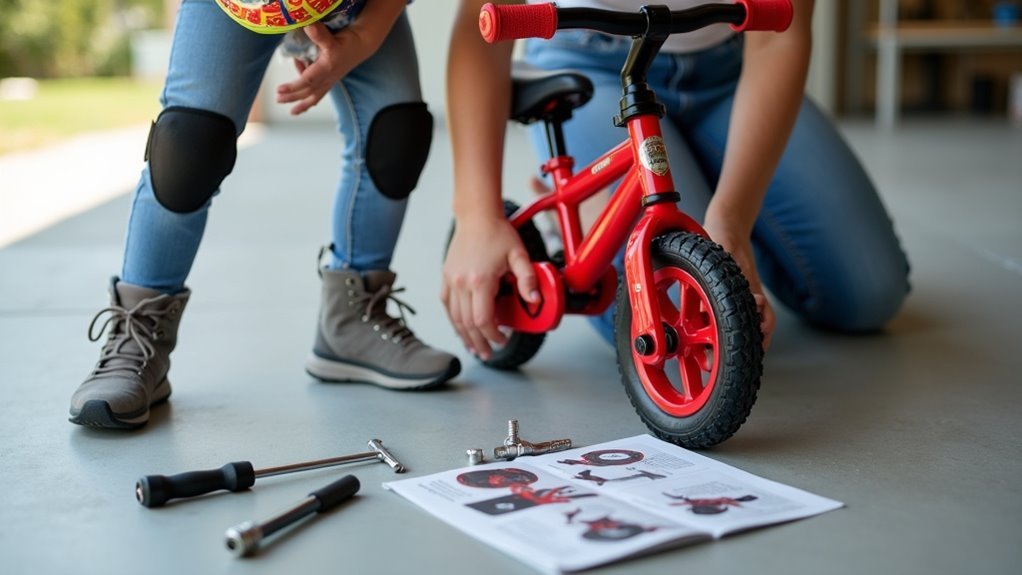 optimal balance bike setup