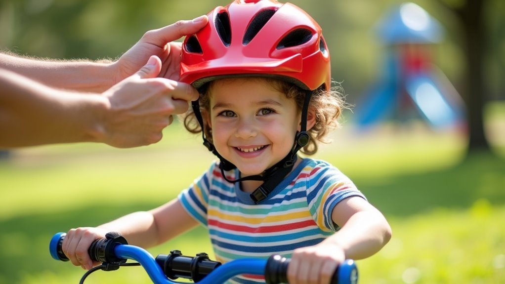 proper helmet fitting process