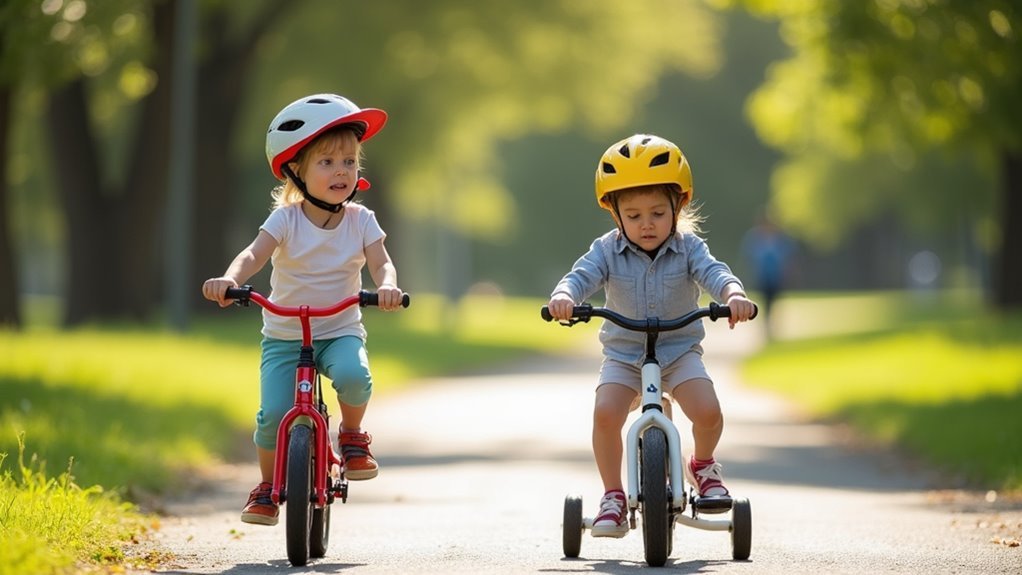 training wheels can work