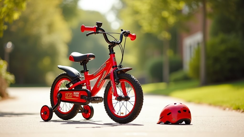 bike size safety weight