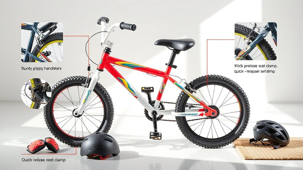 bike size growth durability