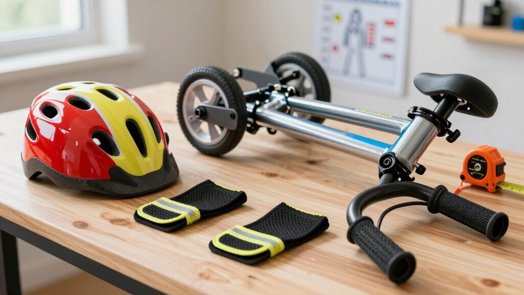 size safety materials brakes